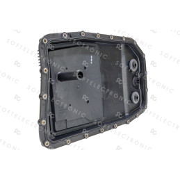 TRANSMISSION OIL PAN WITH FILTER