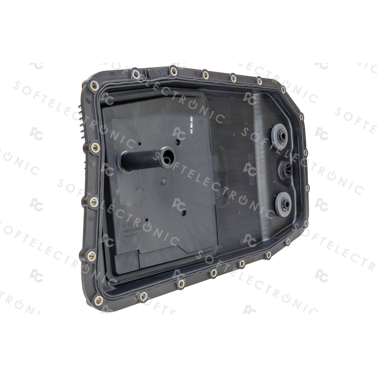 TRANSMISSION OIL PAN WITH FILTER