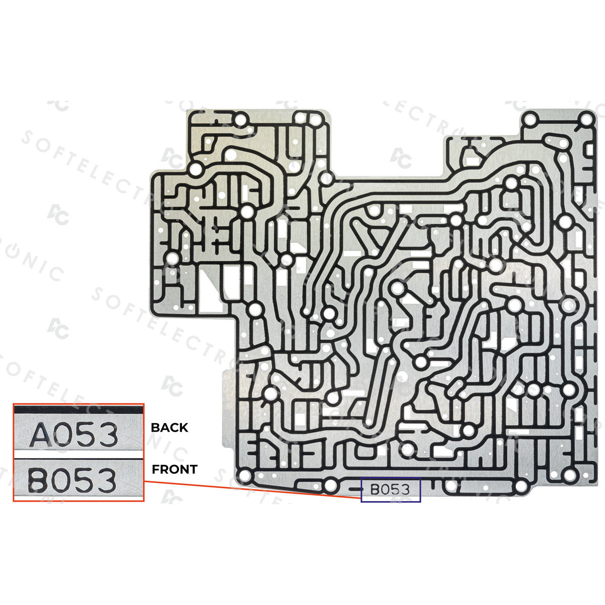 VALVE BODY SEPARATOR PLATE