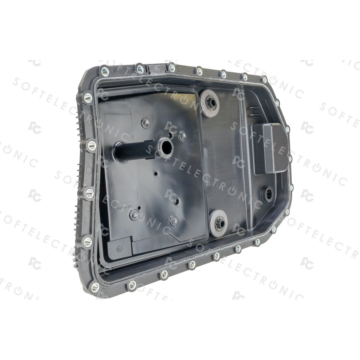 TRANSMISSION OIL PAN WITH FILTER