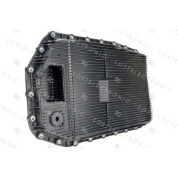 TRANSMISSION OIL PAN WITH FILTER