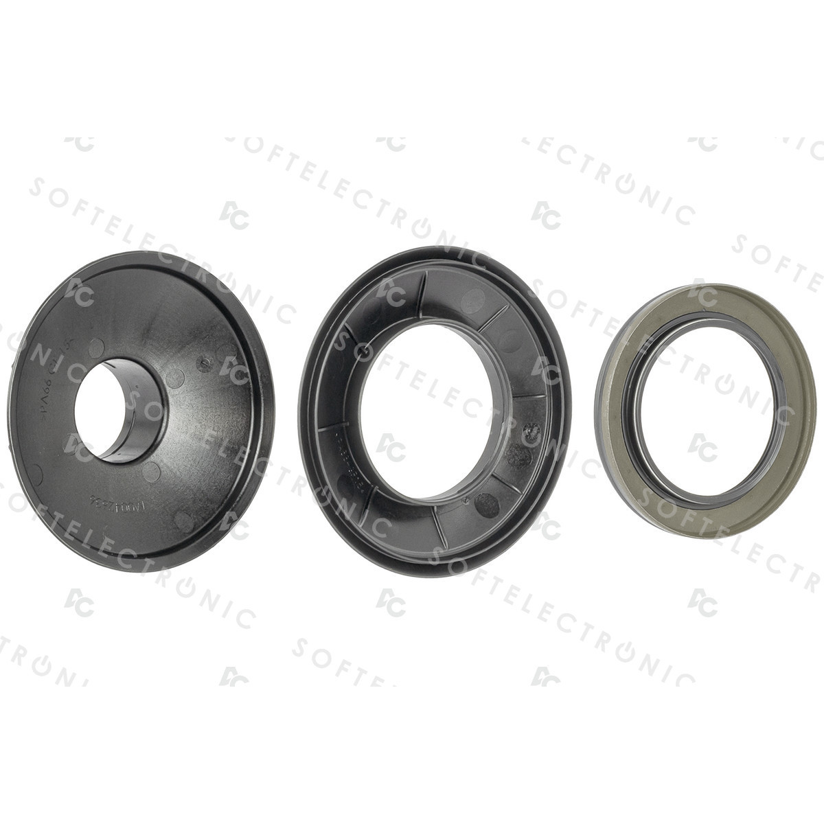 SET OF CENTRIFUGAL DISCS FOR FRONT AXLE OUTPUT